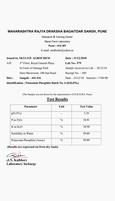 Potassium Phosphite